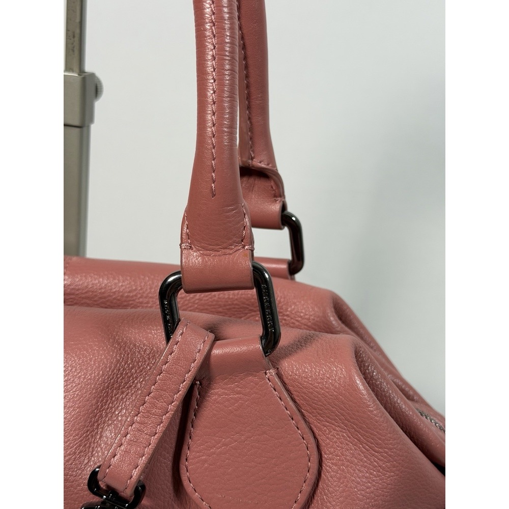 Burberry Blue Label Pink Leather Bag Vintage Fashion Bag 0029 - Picture 6 of 14